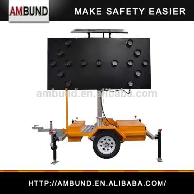 Solar LED Trailer Mounted Arrow Boards by manufacture LED arrow board