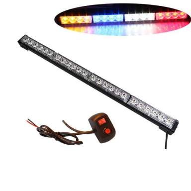 traffic vehicle dc12v/24v LED warning truck strobe flashing light bar police car red yellow emergency beacon lamp