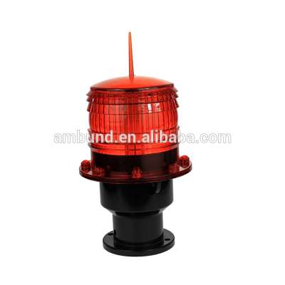 Waterproof IP65 with light control of Solar Aviation Obstruction Light