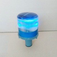 high brightness led flashing aluminum or PC IP68 solar traffic cone warning light